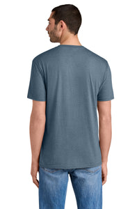 District  Perfect TriTee - Flint Blue Heather Back