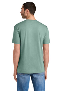 District  Perfect TriTee - Heathered Dusty Sage Back