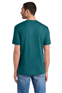 District  Perfect TriTee - Heathered Teal Back