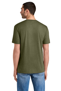 District  Perfect TriTee - Military Green Frost Back
