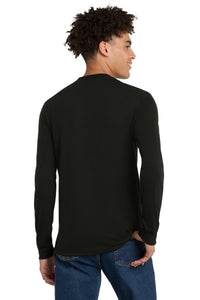 District Perfect Tri Long Sleeve Tee - Black Back