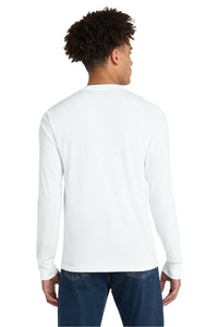 District Perfect Tri Long Sleeve Tee - White Back