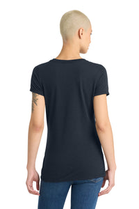 District Women's Perfect Tri V-Neck Tee - New Navy Back