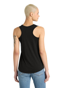 District  Women's Perfect Tri Racerback Tank - Black Back