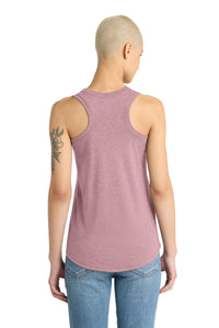District  Women's Perfect Tri Racerback Tank - Heathered Lavender Back
