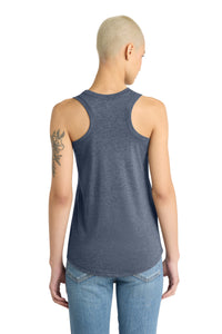 District  Women's Perfect Tri Racerback Tank - Navy Frost Back