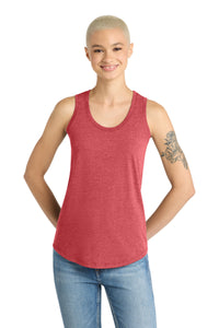 District  Women's Perfect Tri Racerback Tank - Red Frost
