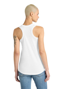 District  Women's Perfect Tri Racerback Tank - White Back