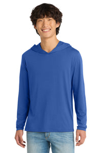 District Perfect Tri Long Sleeve Hoodie - Deep Royal