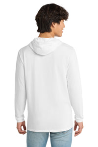 District Perfect Tri Long Sleeve Hoodie - White Back
