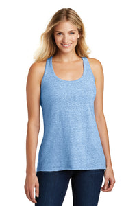 DISCONTINUED District   Women's Astro Twist Back Tank - Royal Astro