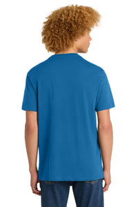 District Perfect Weight Tee - Bright Blue Back