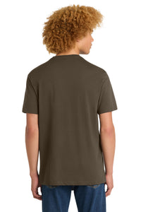 District Perfect Weight Tee - Dark Mocha Back