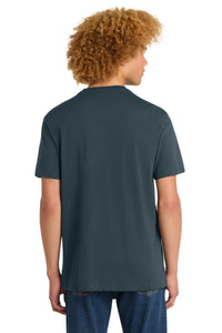 District Perfect Weight Tee - Deep Steel Blue Back
