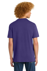 District Perfect Weight Tee - Purple Back