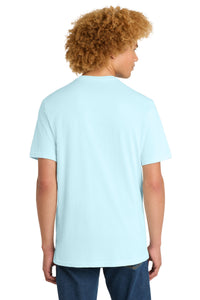 District Perfect Weight Tee - Seaglass Blue Back