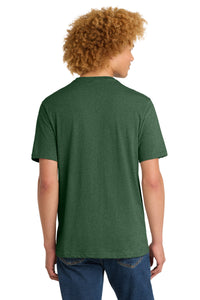 District Perfect Weight Tee - Timber Green Heather Back