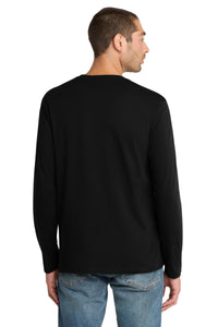District  Perfect Weight Long Sleeve Tee - Jet Black Back