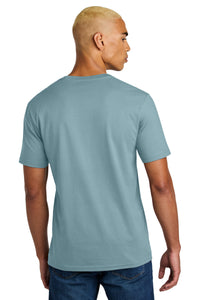 District Perfect Weight Icon Tee DT106 - Blue Fog Back