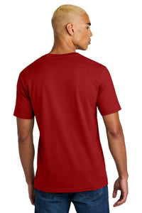 District Perfect Weight Icon Tee DT106 - Classic Red Back