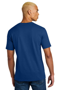 District Perfect Weight Icon Tee DT106 - Deep Royal Back