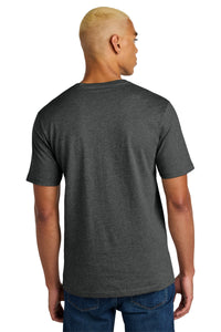 District Perfect Weight Icon Tee DT106 - Heathered Charcoal Back