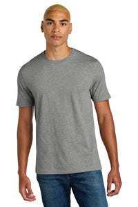 District Perfect Weight Icon Tee DT106 - Heathered Steel