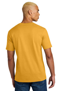 District Perfect Weight Icon Tee DT106 - Warm Gold Back