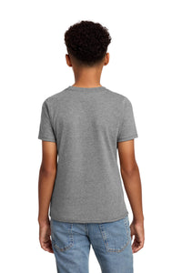 District Youth Perfect Blend CVC Tee DT108Y - Grey Frost Back