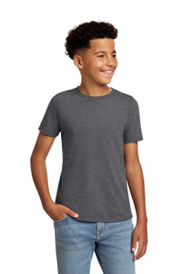 District Youth Perfect Blend CVC Tee DT108Y - Heathered Charcoal
