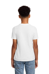 District Youth Perfect Blend CVC Tee DT108Y - White Back