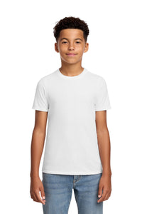 District Youth Perfect Blend CVC Tee DT108Y - White