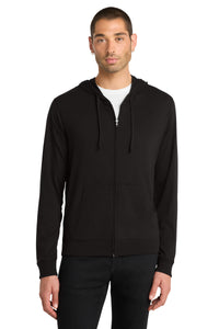 District Jersey Full-Zip Hoodie - Black