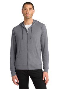District Jersey Full-Zip Hoodie - Dark Heather Grey