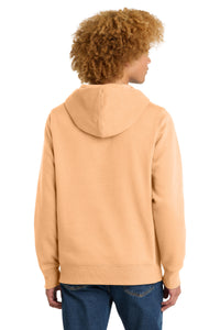District  Perfect Weight  Fleece Hoodie DT1101 - Apricot Back