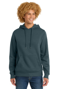 District  Perfect Weight  Fleece Hoodie DT1101 - Deep Steel Blue