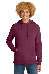 District  Perfect Weight  Fleece Hoodie DT1101 - Heathered Loganberry