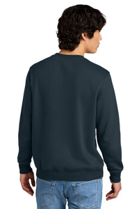 District Perfect Weight Fleece Crew DT1106 - New Navy Back