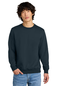 District Perfect Weight Fleece Crew DT1106 - New Navy