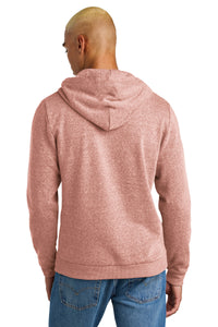 District Perfect Tri Fleece Pullover Hoodie DT1300 - Blush Frost Back