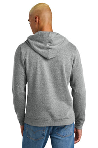 District Perfect Tri Fleece Pullover Hoodie DT1300 - Grey Frost Back