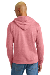 District Perfect Tri Fleece Pullover Hoodie DT1300 - Red Frost Back