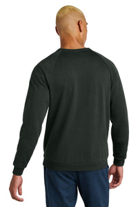 District Perfect Tri Fleece Crewneck Sweatshirt DT1304 - Deepest Grey Back