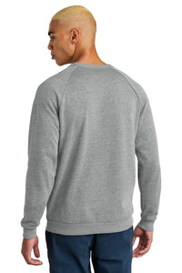 District Perfect Tri Fleece Crewneck Sweatshirt DT1304 - Grey Frost Back