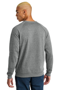 District Perfect Tri Fleece Crewneck Sweatshirt DT1304 - Heathered Charcoal Back