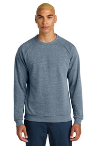 District Perfect Tri Fleece Crewneck Sweatshirt DT1304 - Navy Frost