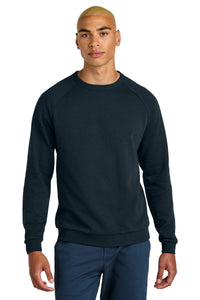 District Perfect Tri Fleece Crewneck Sweatshirt DT1304 - New Navy