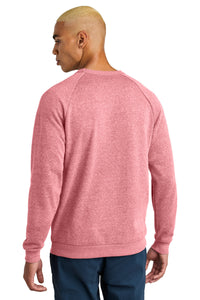 District Perfect Tri Fleece Crewneck Sweatshirt DT1304 - Red Frost Back