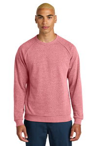 District Perfect Tri Fleece Crewneck Sweatshirt DT1304 - Red Frost