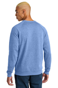 District Perfect Tri Fleece Crewneck Sweatshirt DT1304 - Royal Frost Back